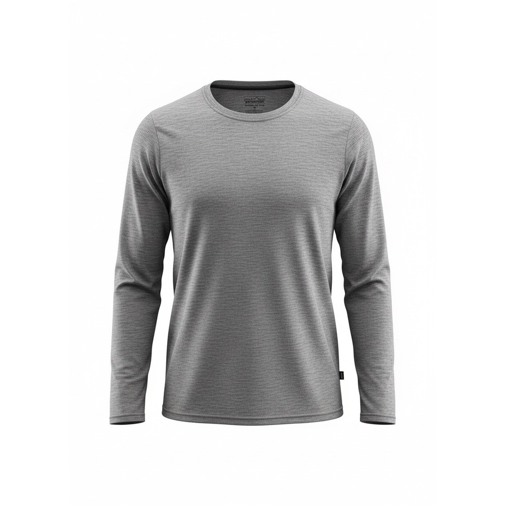 Patagonia Womens Capilene Cool Daily Long Sleeve Shirt Grey Heather 45186 Medium